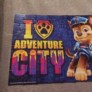 i love adventure city paw patrol puzzle chase the police dog